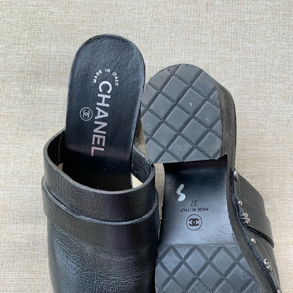 Chanel Clogs Lucky Charms size 37 eu authentic - Picture 5 of 5